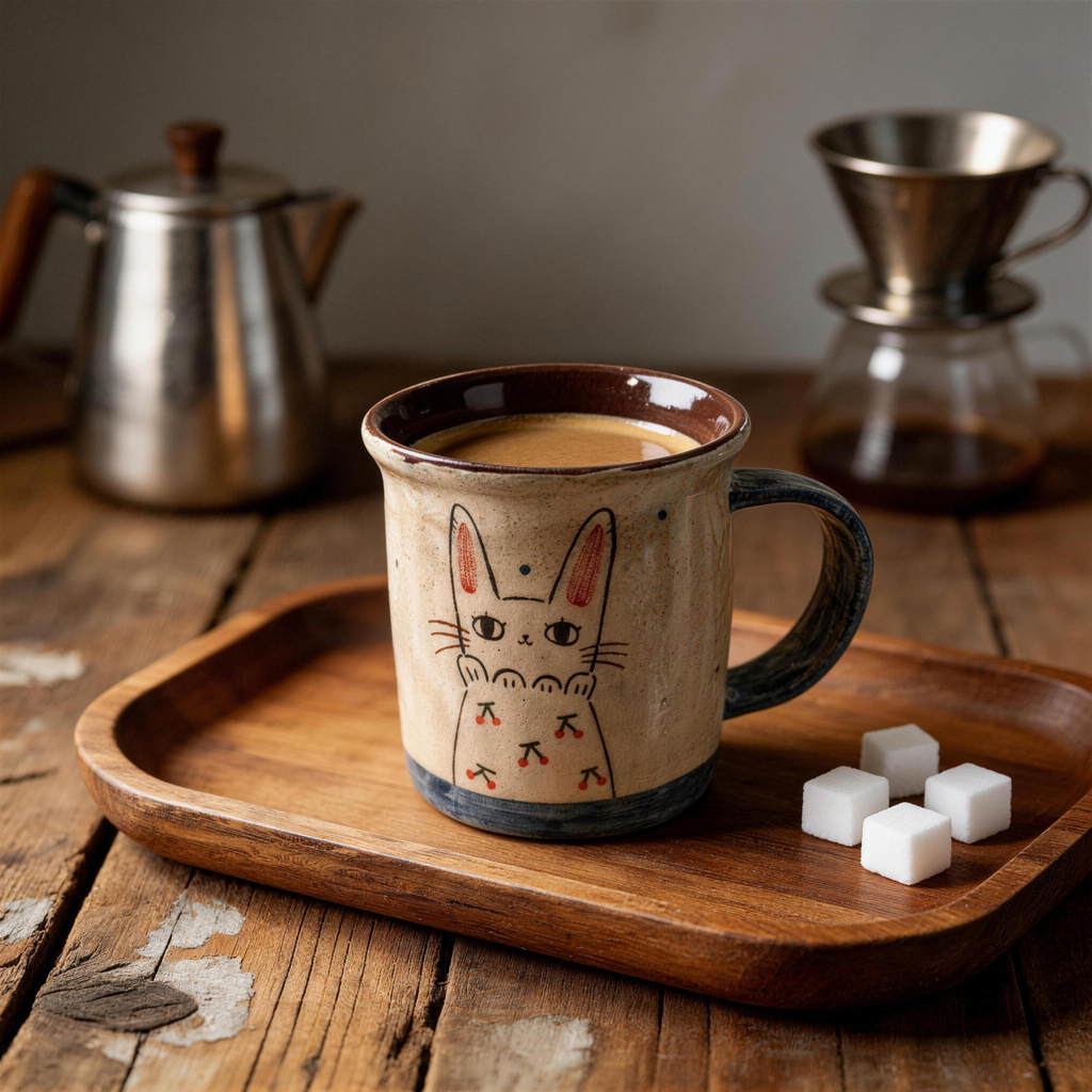 Large Handmade Ceramic Coffee Mug 500ml