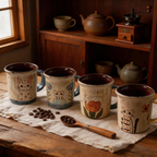 Large Handmade Ceramic Coffee Mug 500ml