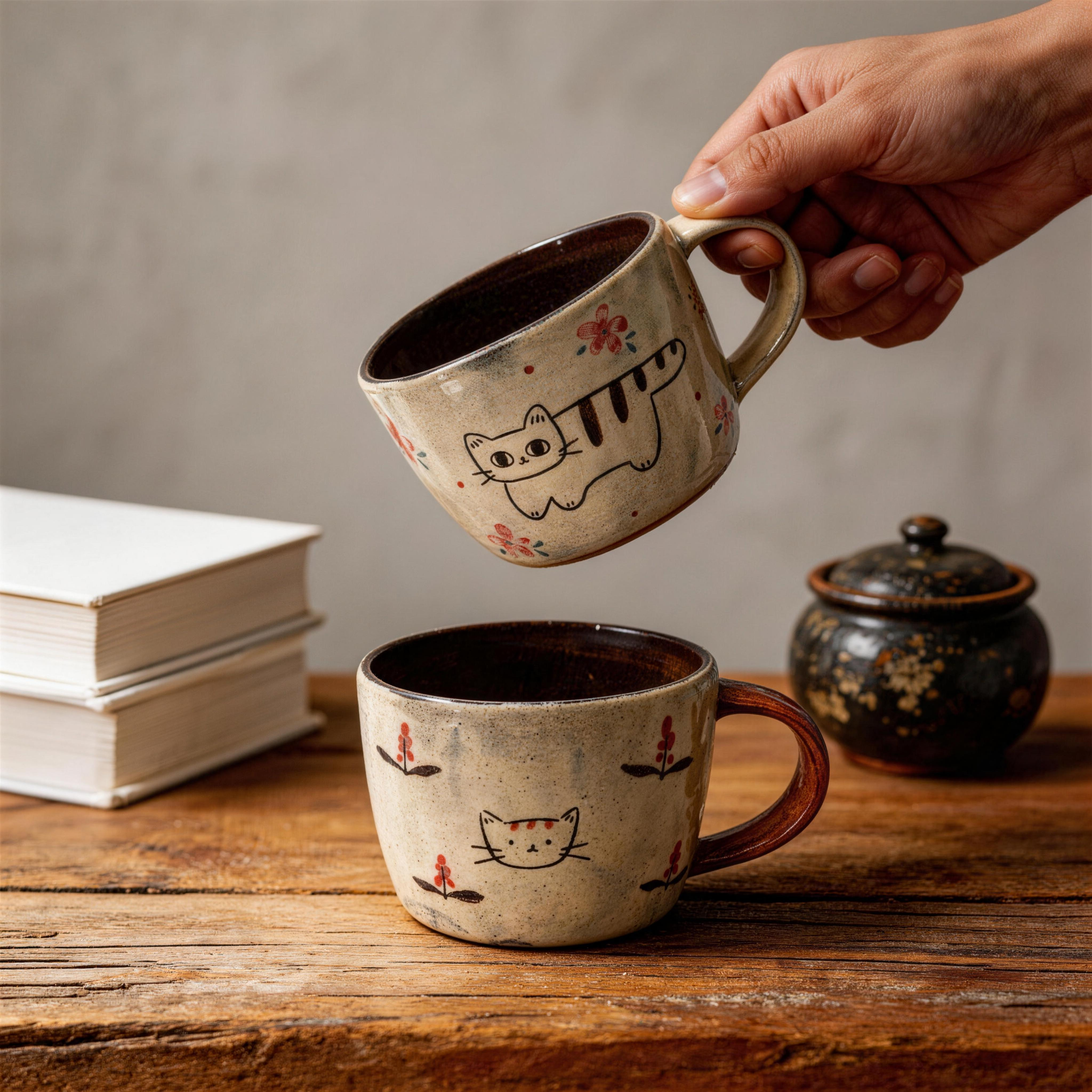 Handmade Ceramic Coffee Mug 350ml