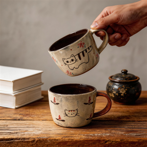 Handmade Ceramic Coffee Mug 350ml