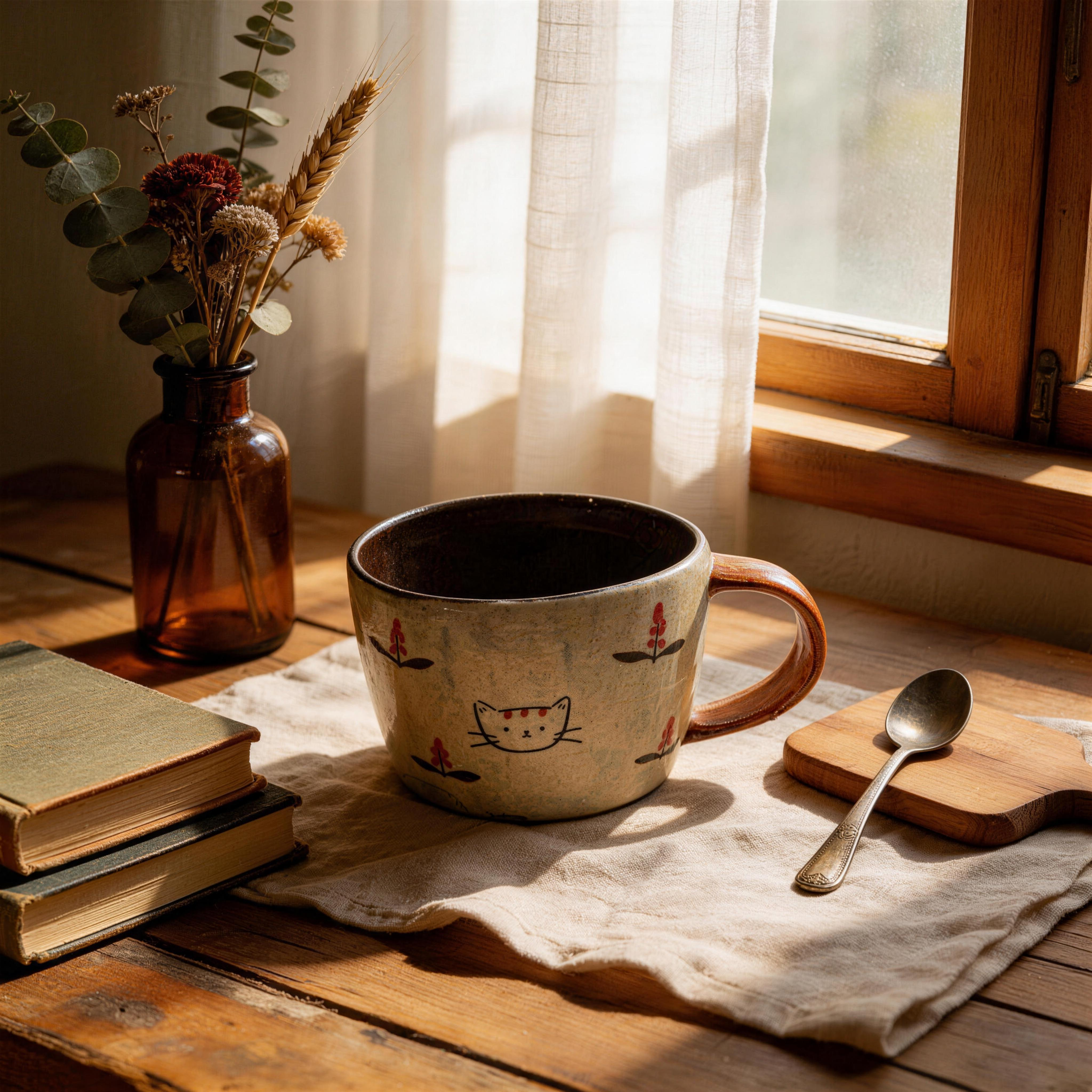 Handmade Ceramic Coffee Mug 350ml