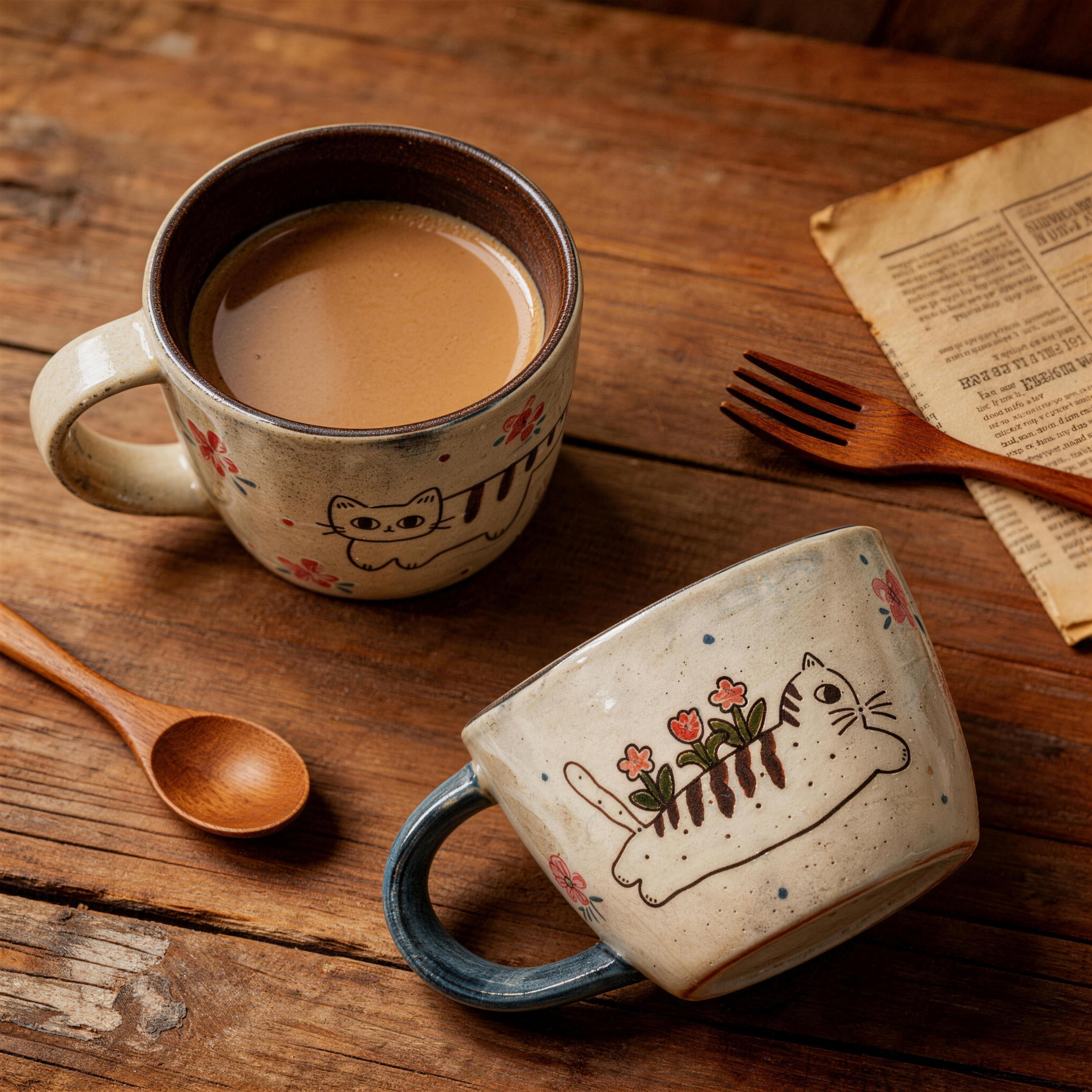 Handmade Ceramic Coffee Mug 350ml