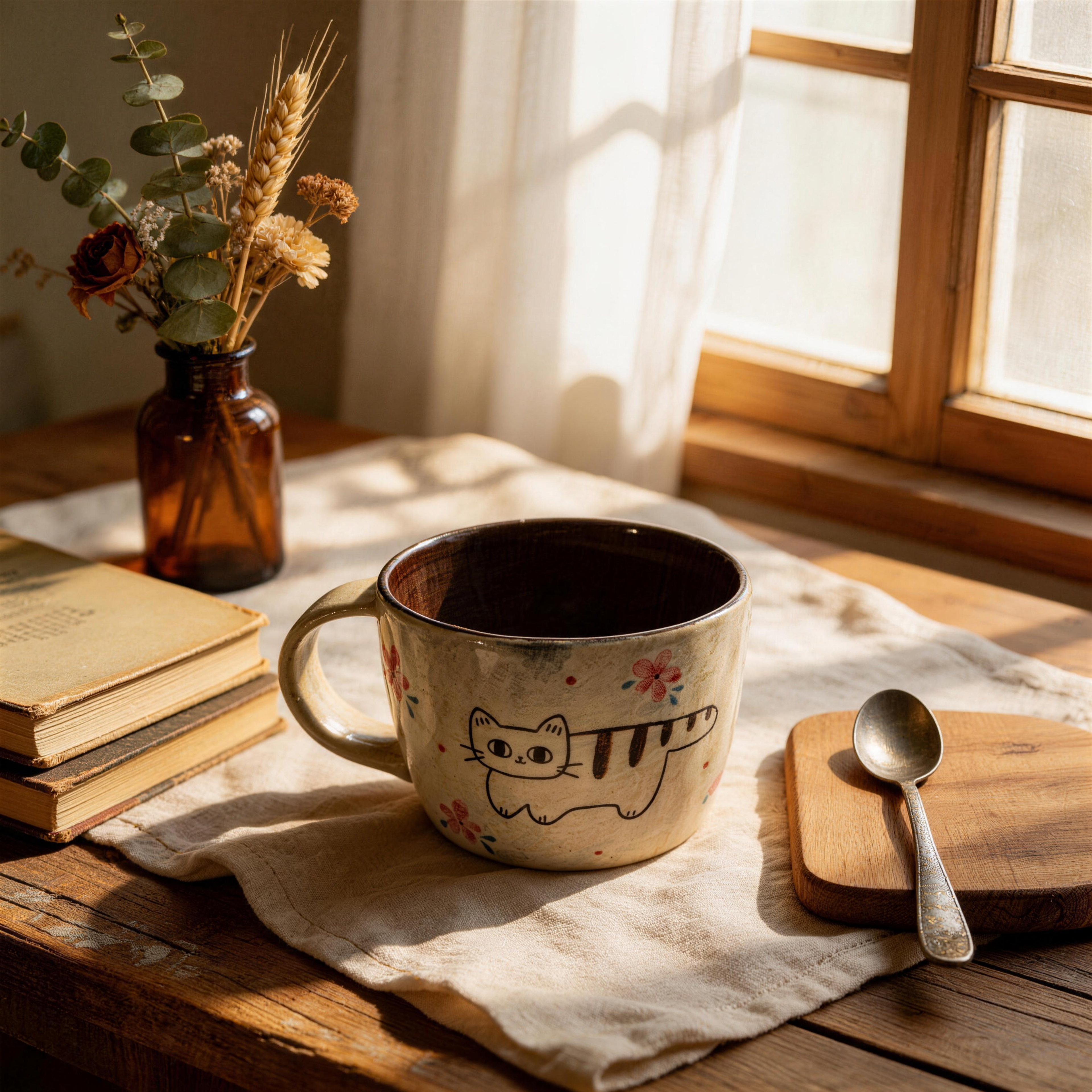 Handmade Ceramic Coffee Mug 350ml