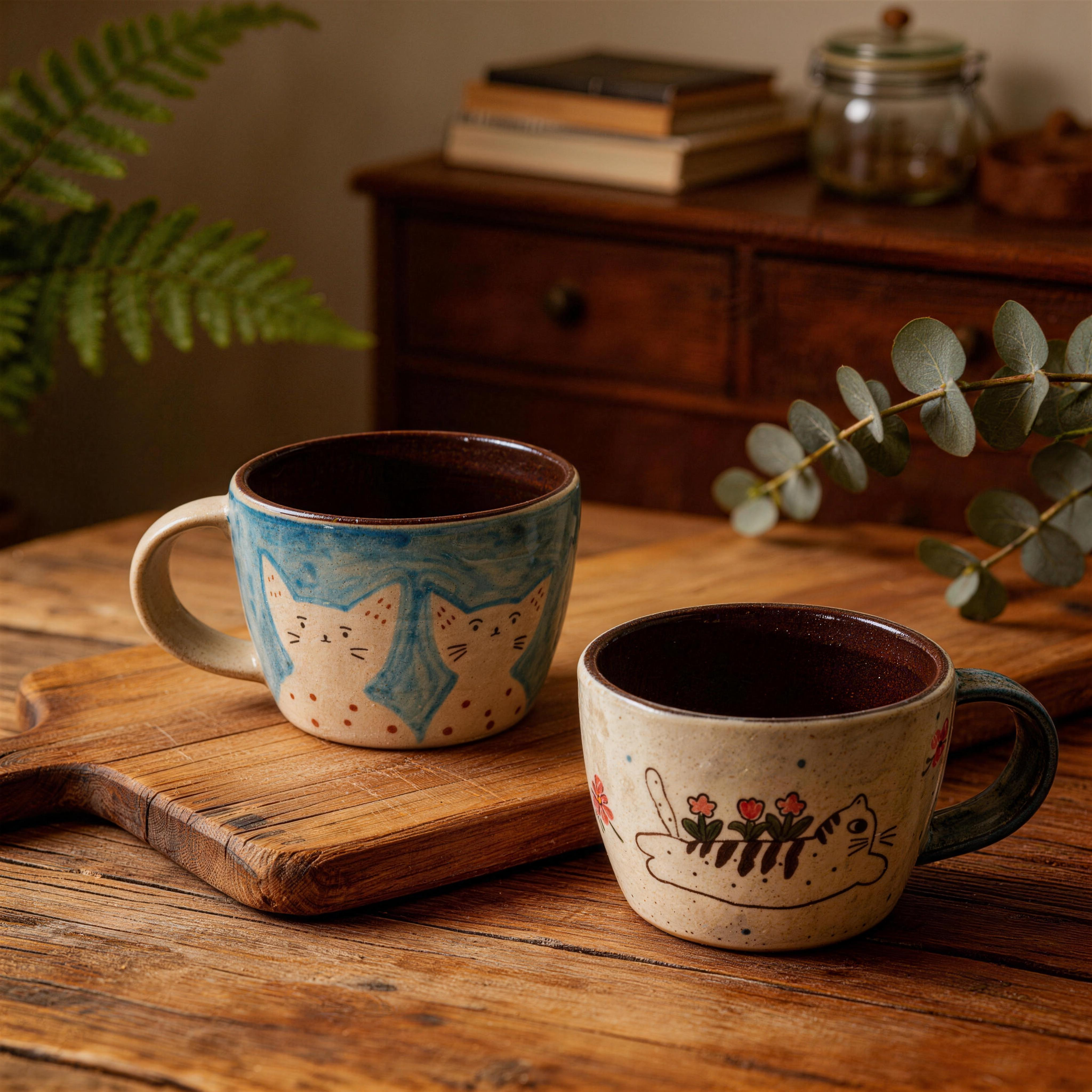 Handmade Ceramic Coffee Mug 350ml