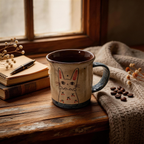 Large Handmade Ceramic Coffee Mug 500ml